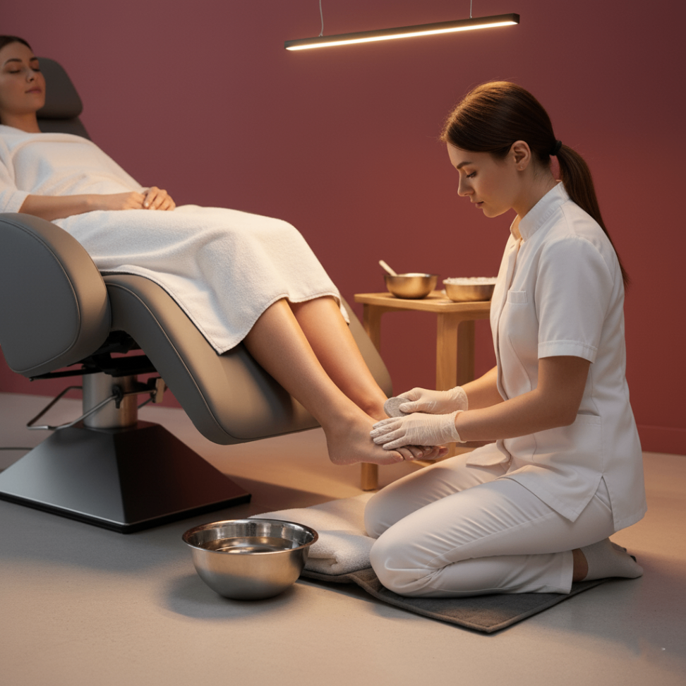 Foot Scrub & Smoothening